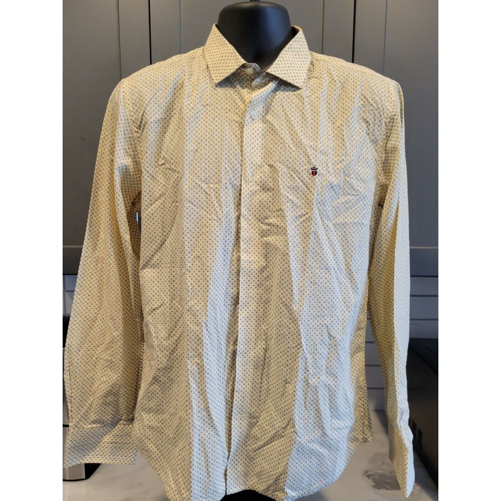 LOUIS PHILIPPE MEN'S LONG SLEEVE BUTTON‎ FRONT SHIRT 40 CMS